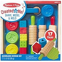 Melissa & Doug Shape, Model, and Mold Clay Activity Set - 4 Tubs of Modeling Dough and Tools - Arts And Crafts For Kids...